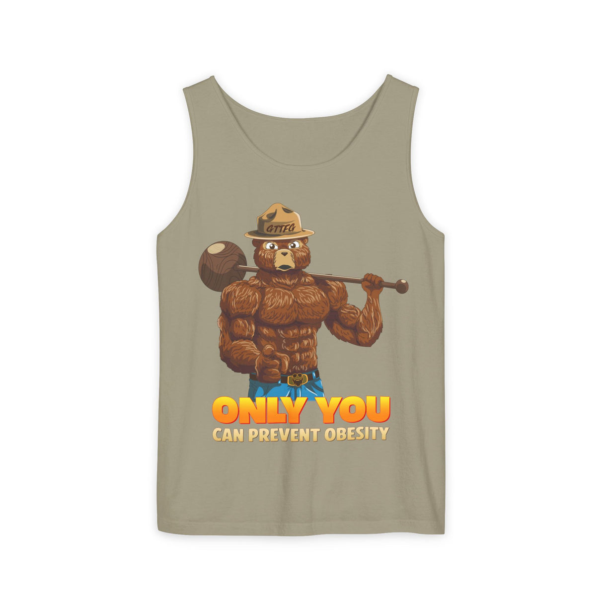 Only You Can Prevent Obesity Comfort Tank Top