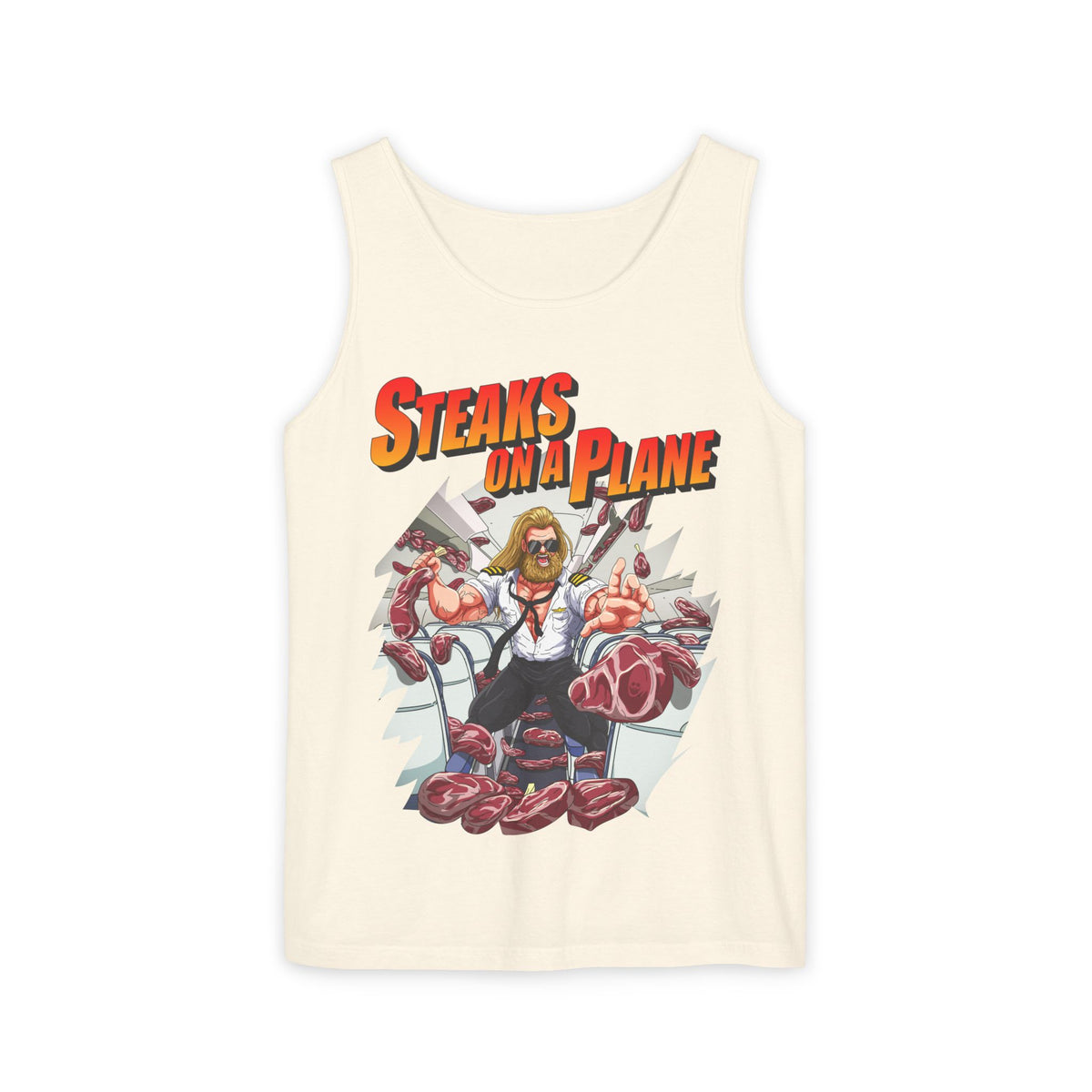 Steaks On a Plane Comfort Tank Top