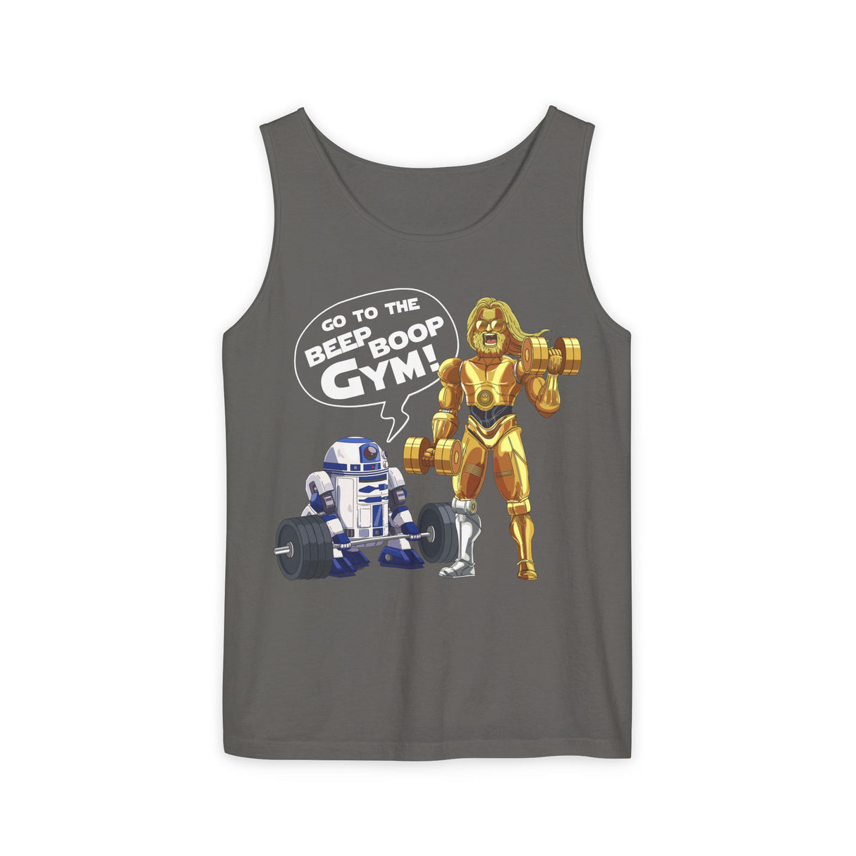 Go To The Beep Boop Gym Comfort Tank Top