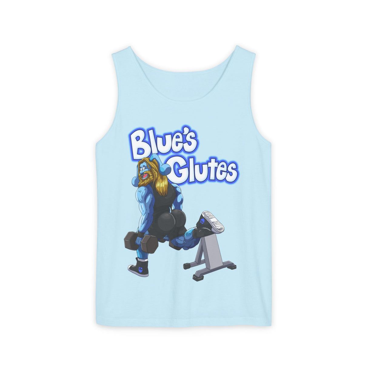 Blues Glutes Comfort Tank Top