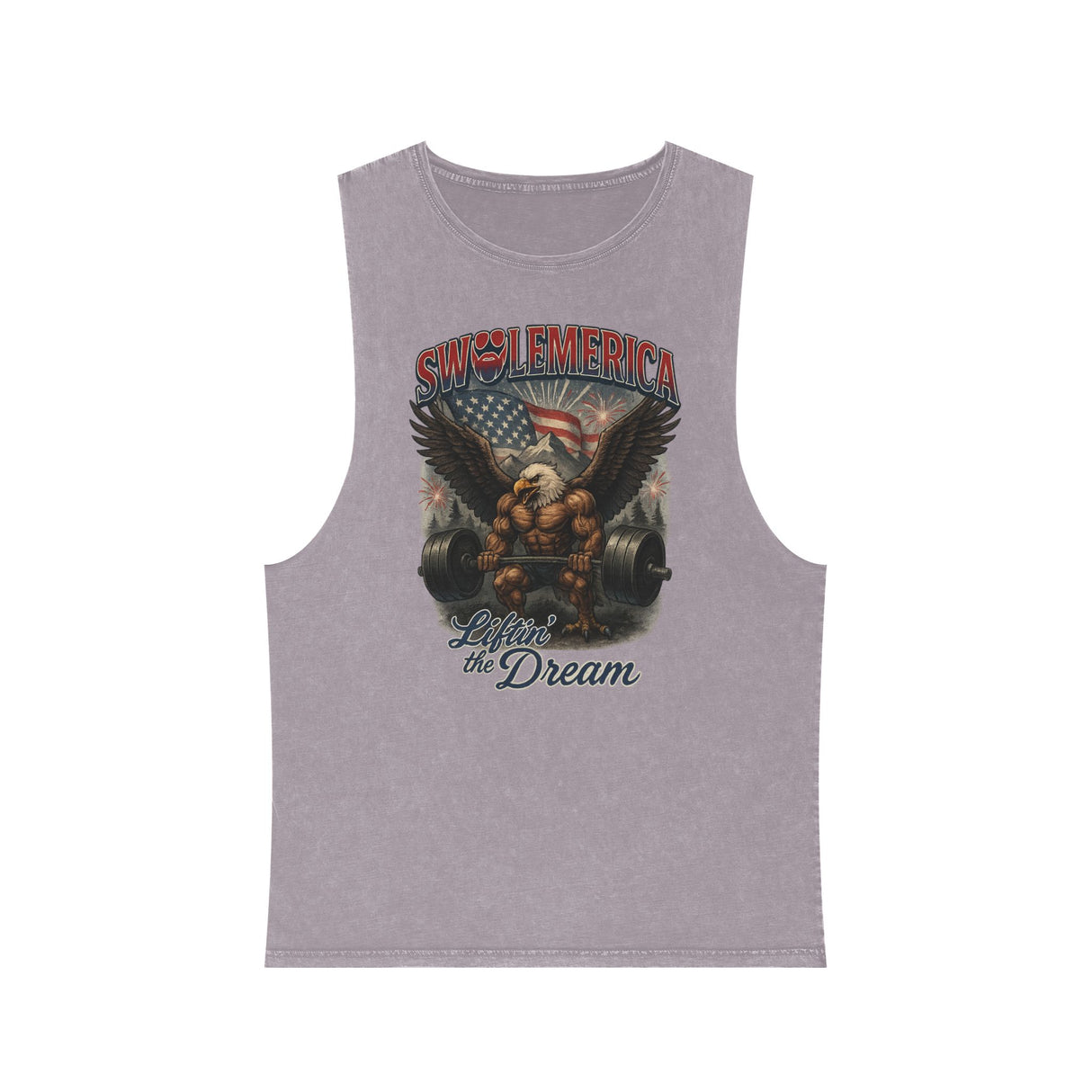 Swolemerica Stonewash Tank Top