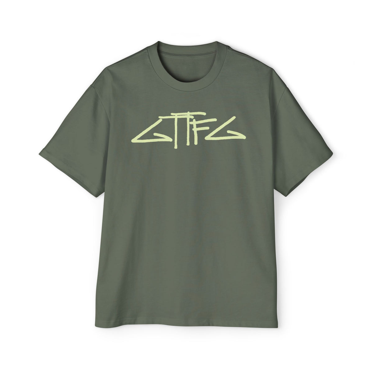 GTTFG Green (Cybertruck) Heavy Oversized Tee