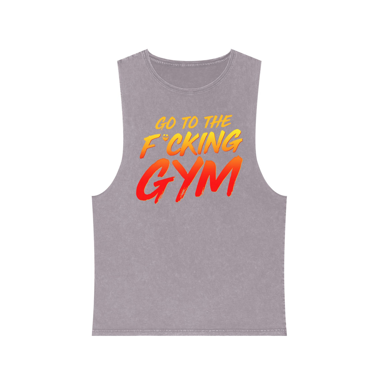 Go To The F*cking Gym Stonewash Tank Top