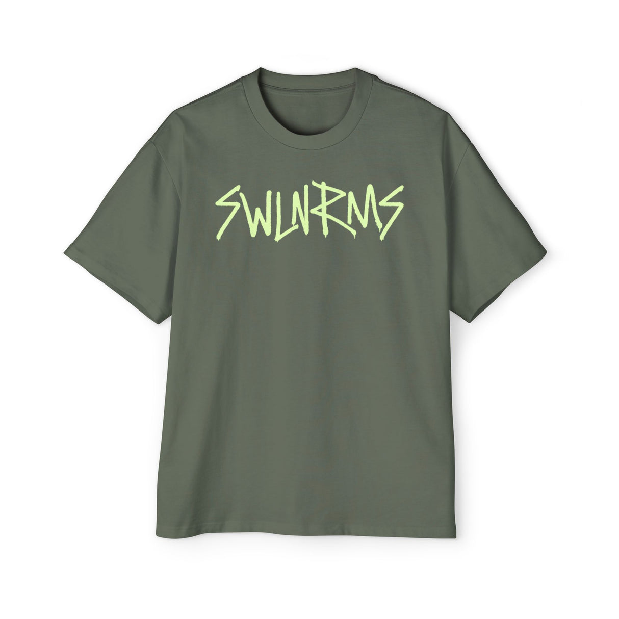 Swolenormous Green (Cybertruck) Heavy Oversized Tee