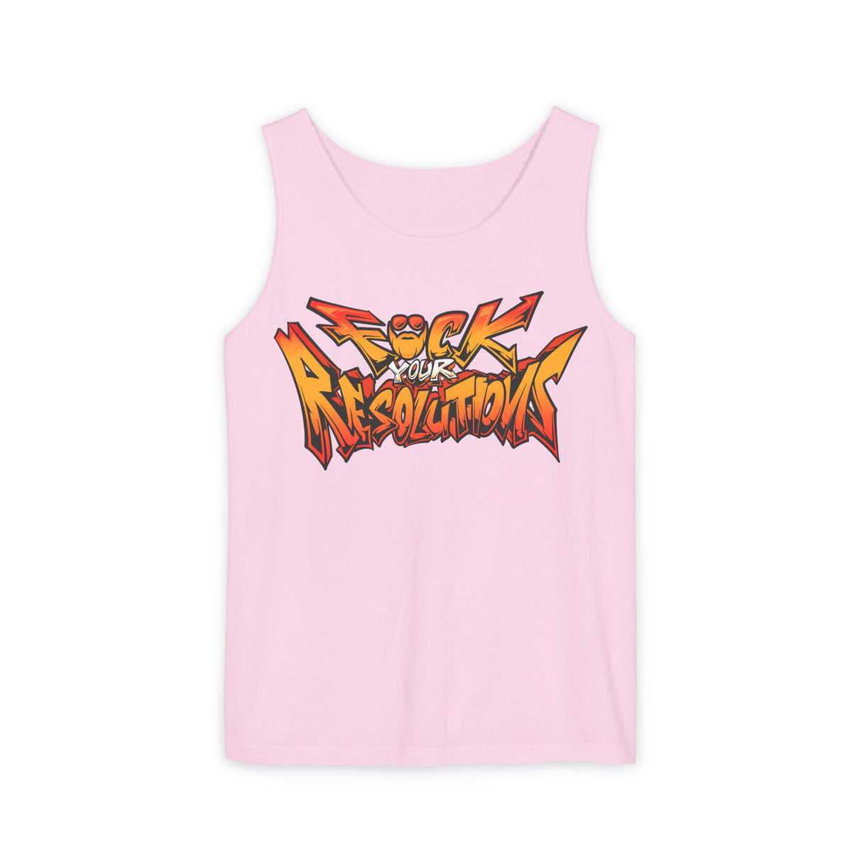 F*ck Your Resolutions (Graffiti) Comfort Tank Top