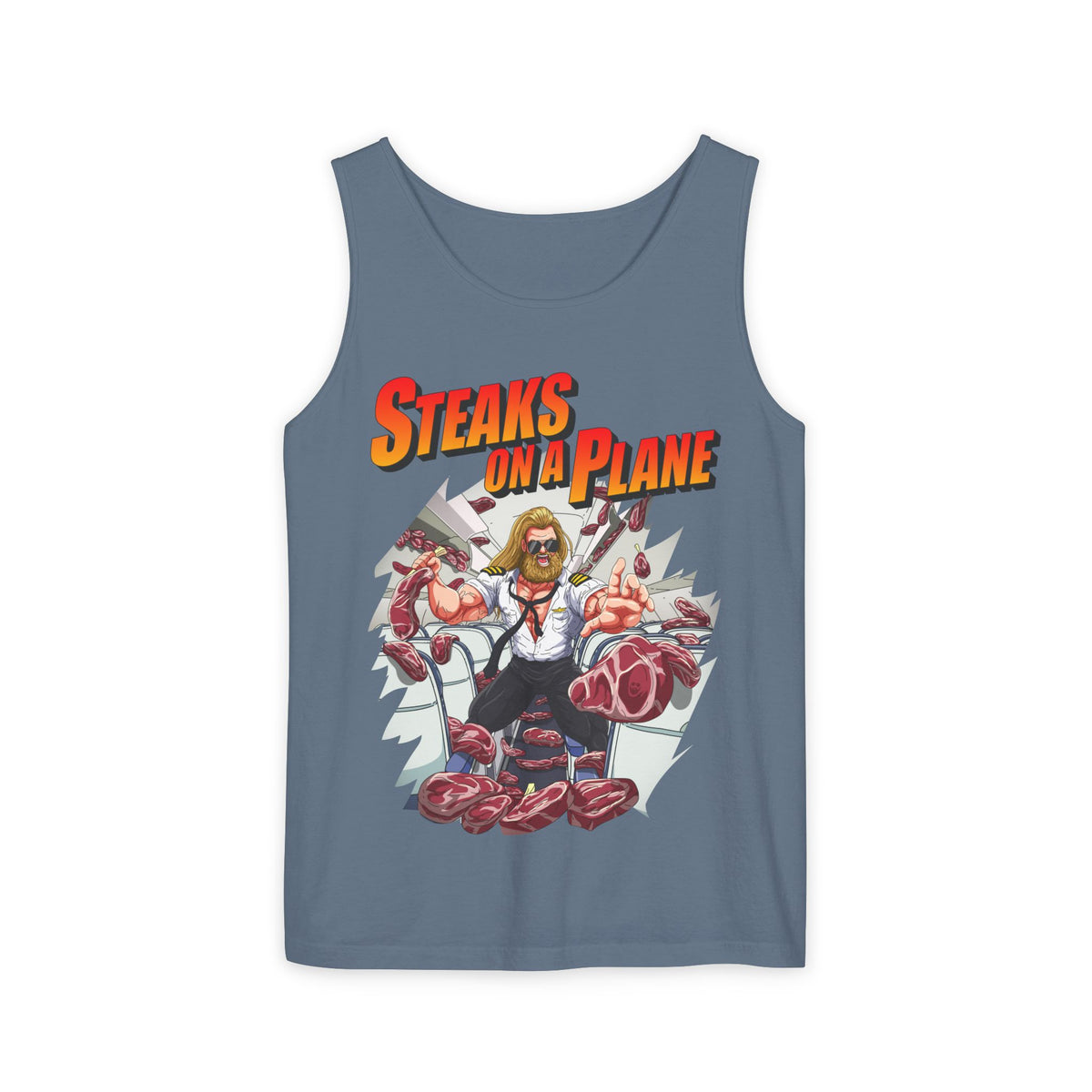 Steaks On a Plane Comfort Tank Top