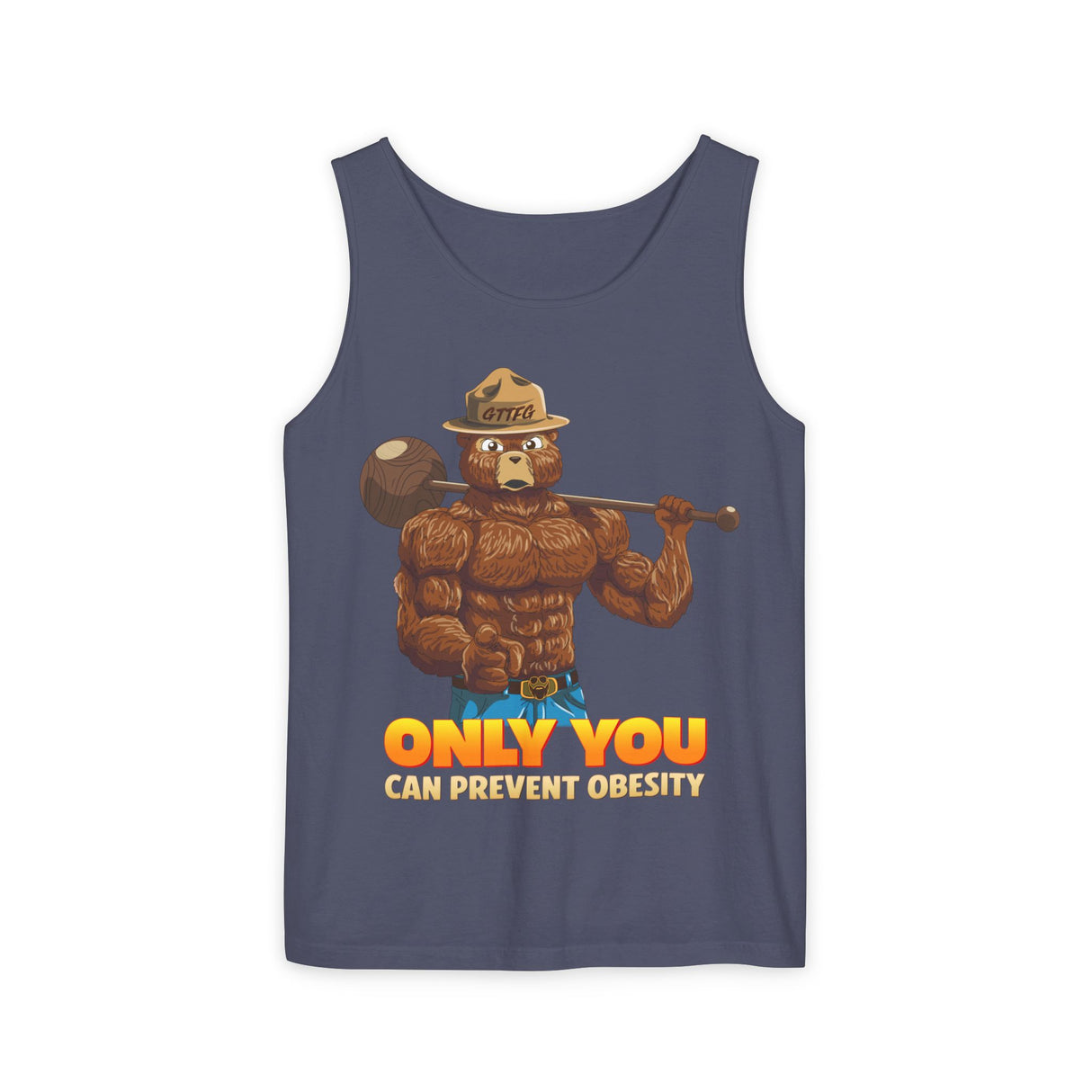 Only You Can Prevent Obesity Comfort Tank Top