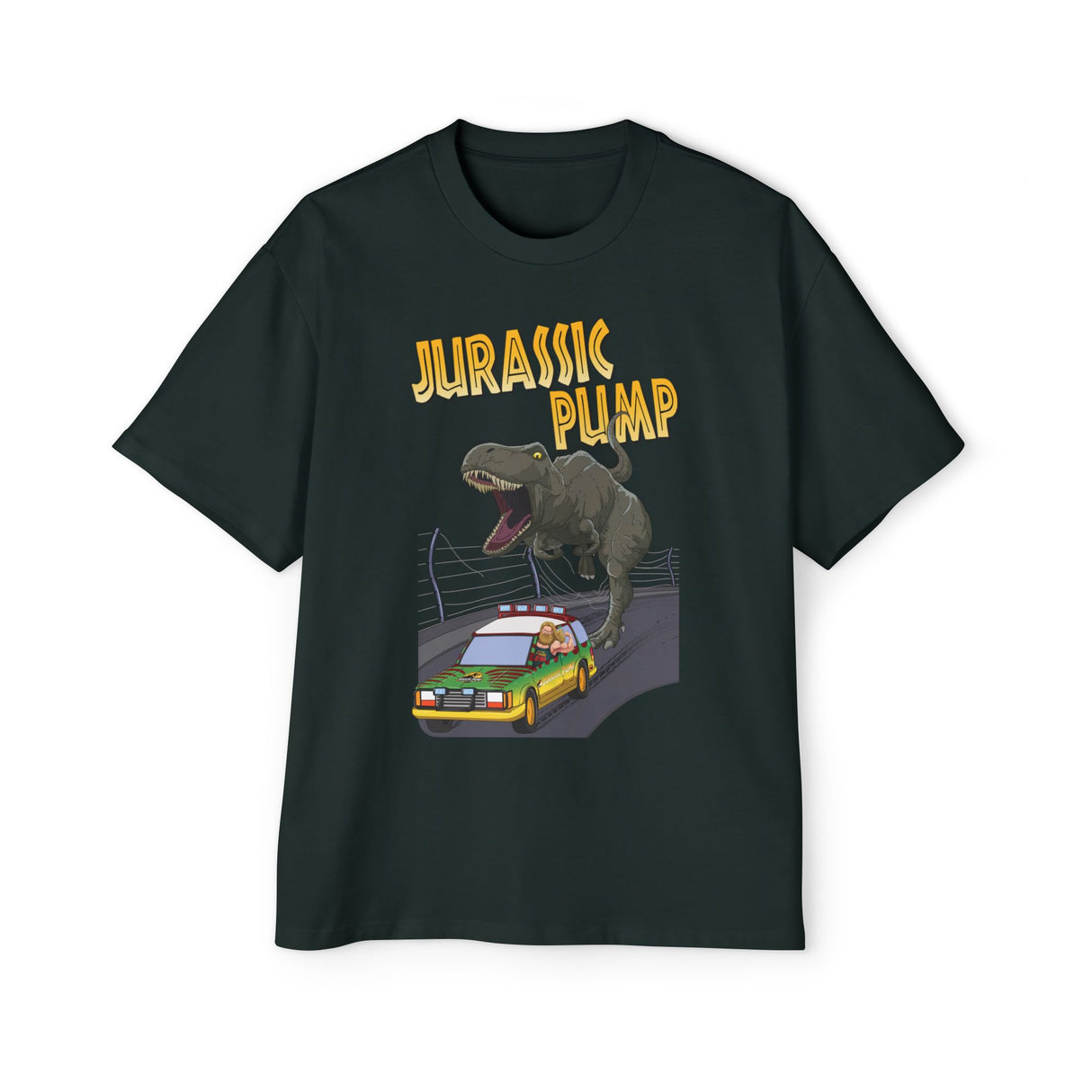 Jurassic Pump Heavy Oversized Tee