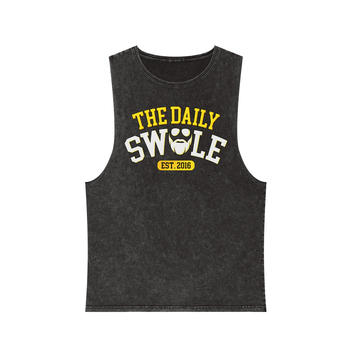 The Daily Swole est. 2016 Stonewash Tank Top