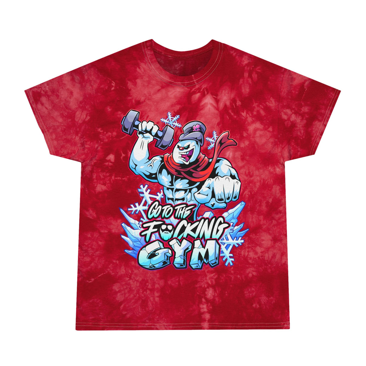 Frosty The SwoleMan Tie-Dye T-Shirt