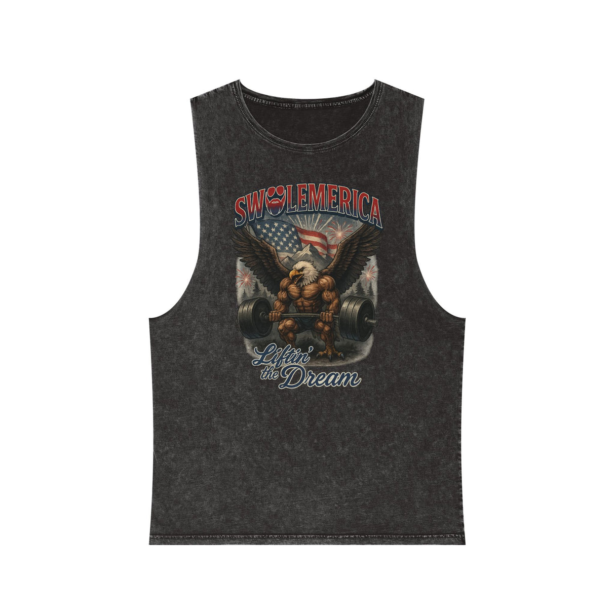 Swolemerica Stonewash Tank Top