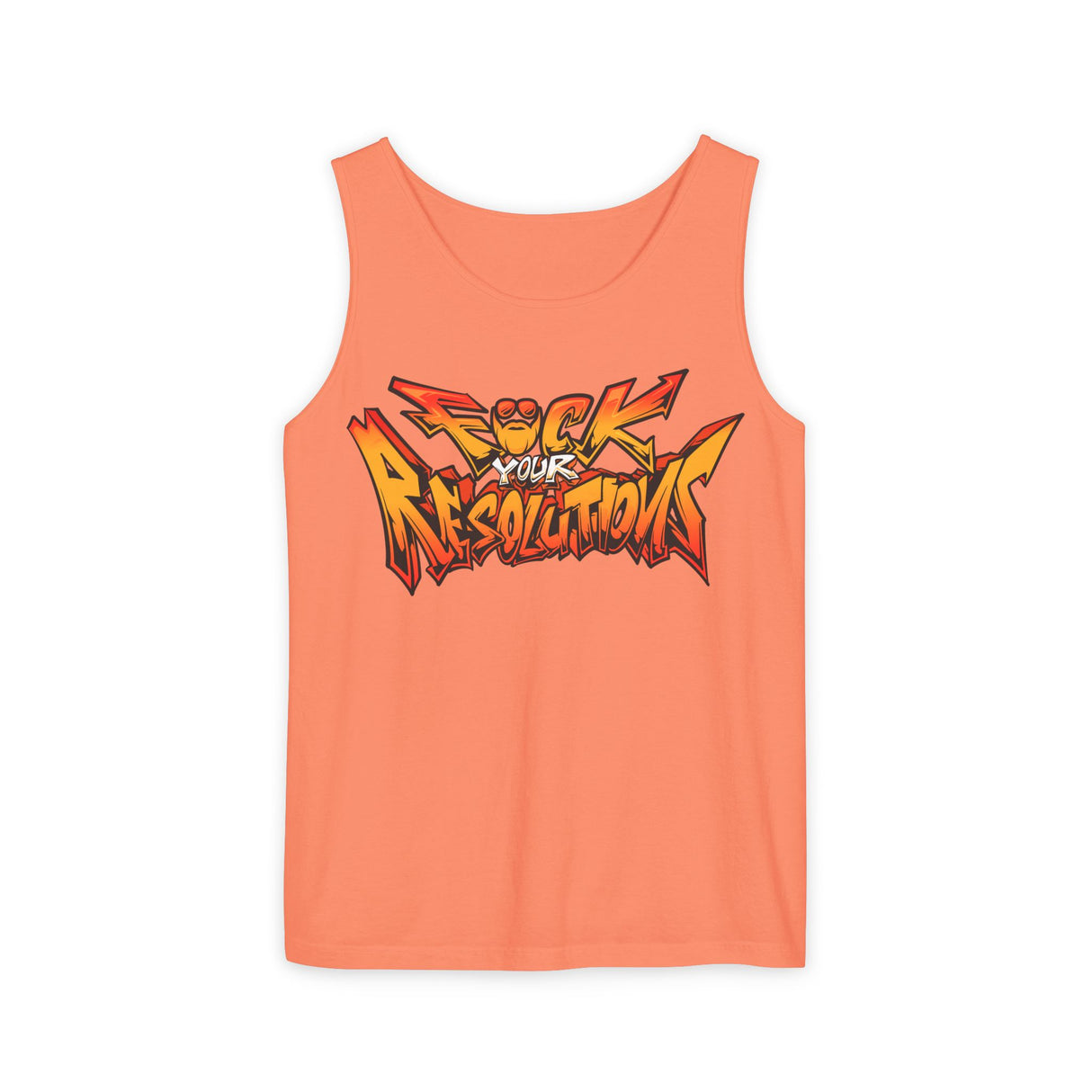 F*ck Your Resolutions (Graffiti) Comfort Tank Top