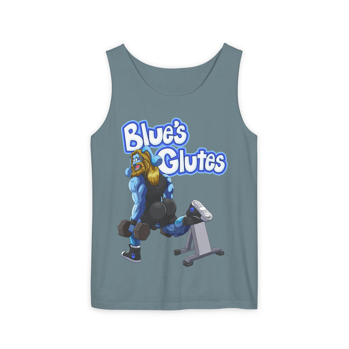 Blues Glutes Comfort Tank Top