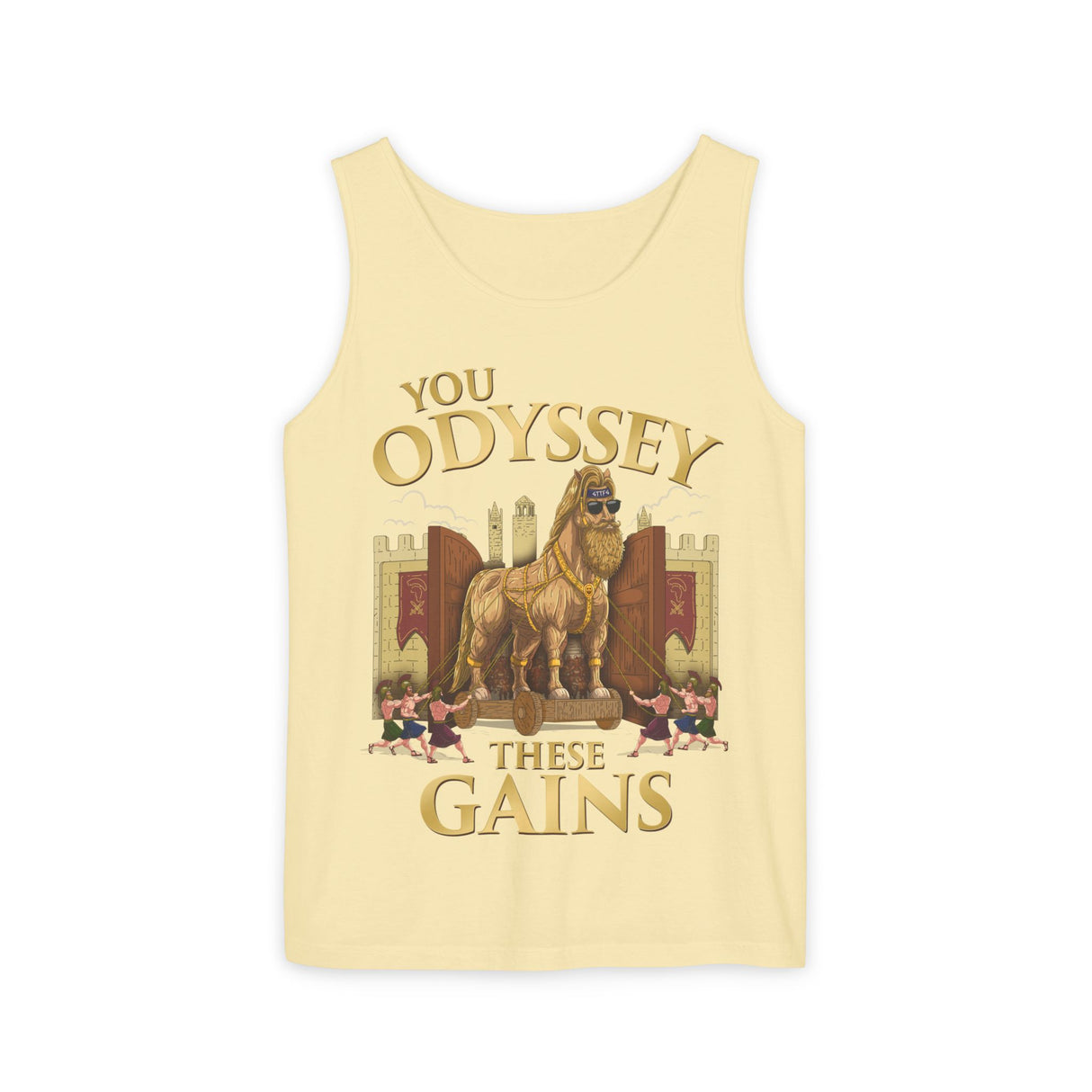 You Odyssey These Gains Comfort Tank Top