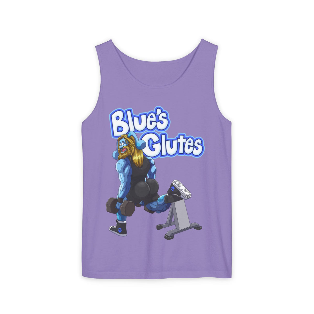 Blues Glutes Comfort Tank Top