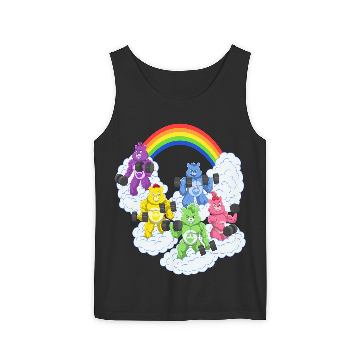 Curl Bears Comfort Tank Top