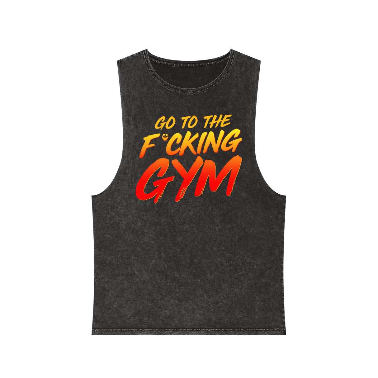 Go To The F*cking Gym Stonewash Tank Top