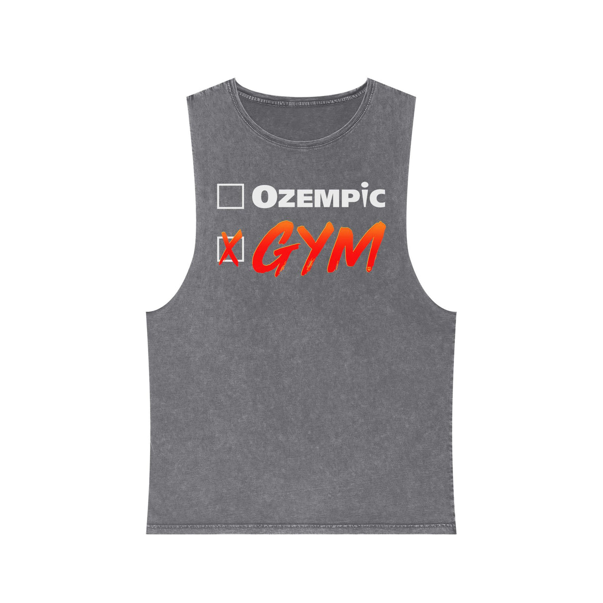 Gym > Ozempic Stonewash Tank Top
