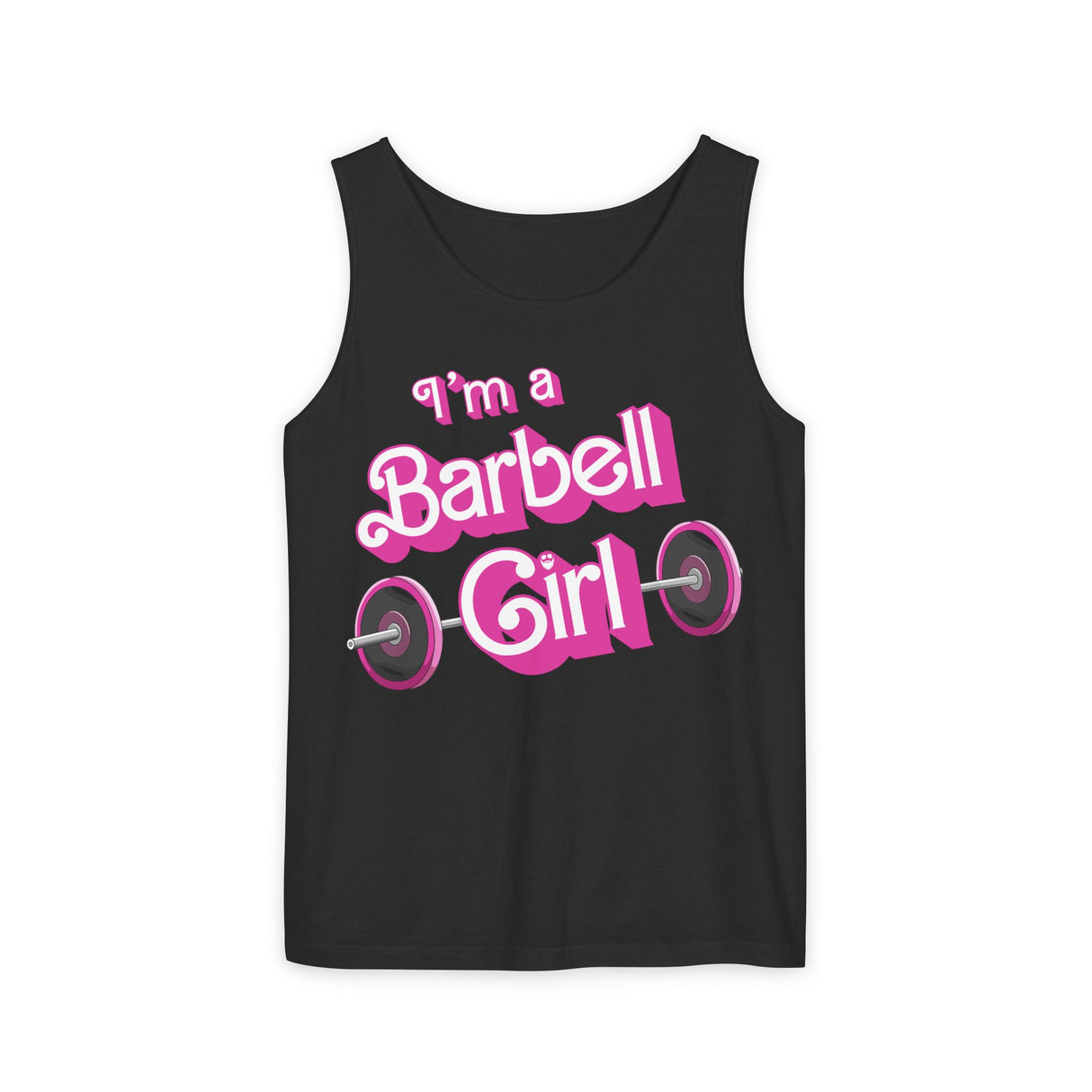 Barbell Girl Comfort Tank Top