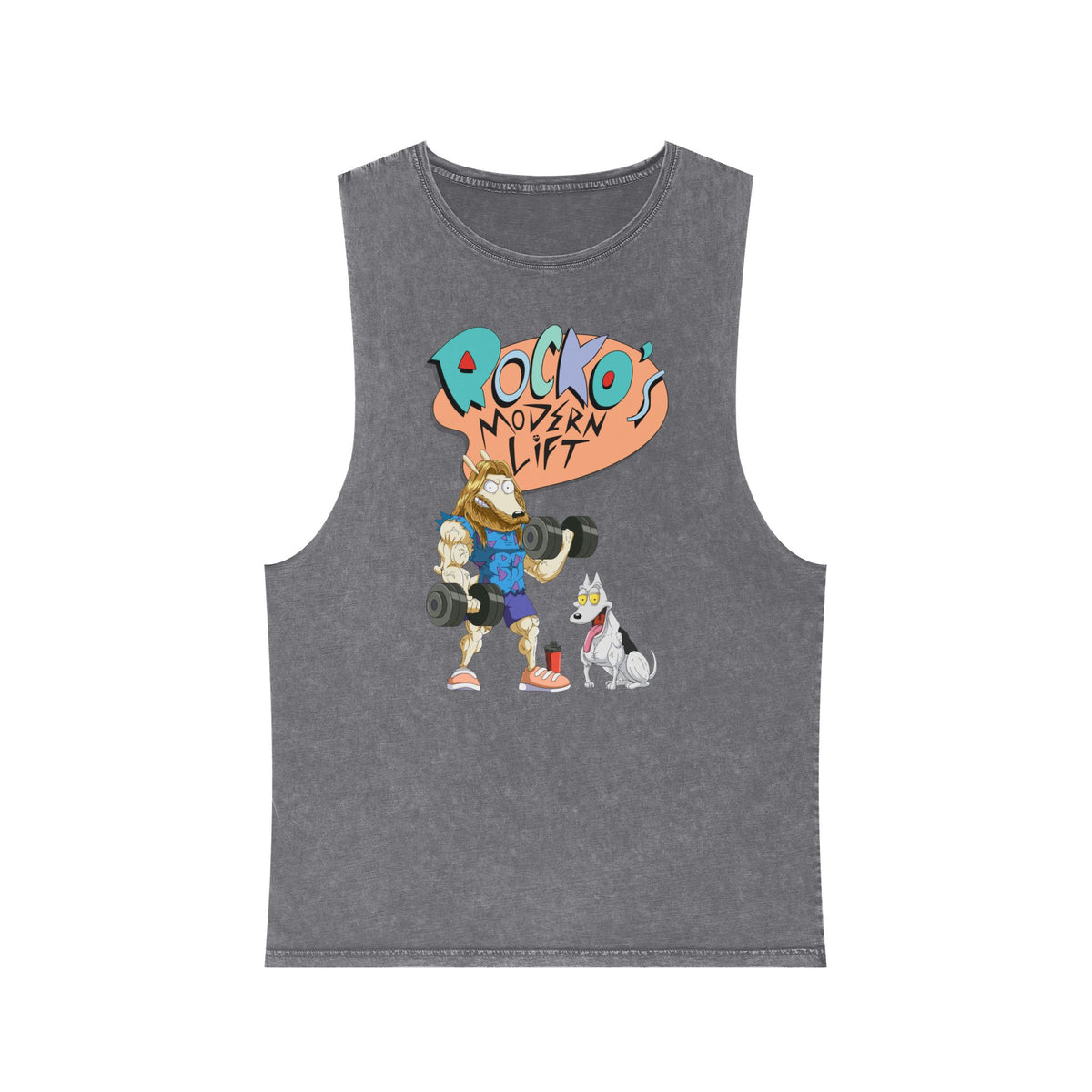 Rocko's Modern Lift Stonewash Tank Top