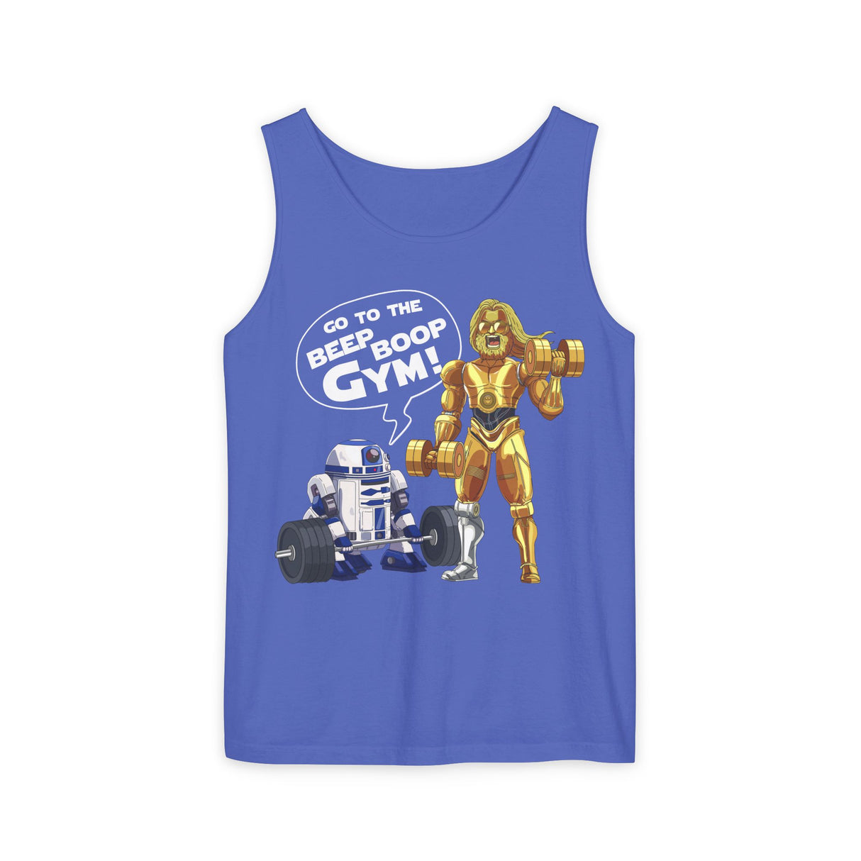 Go To The Beep Boop Gym Comfort Tank Top