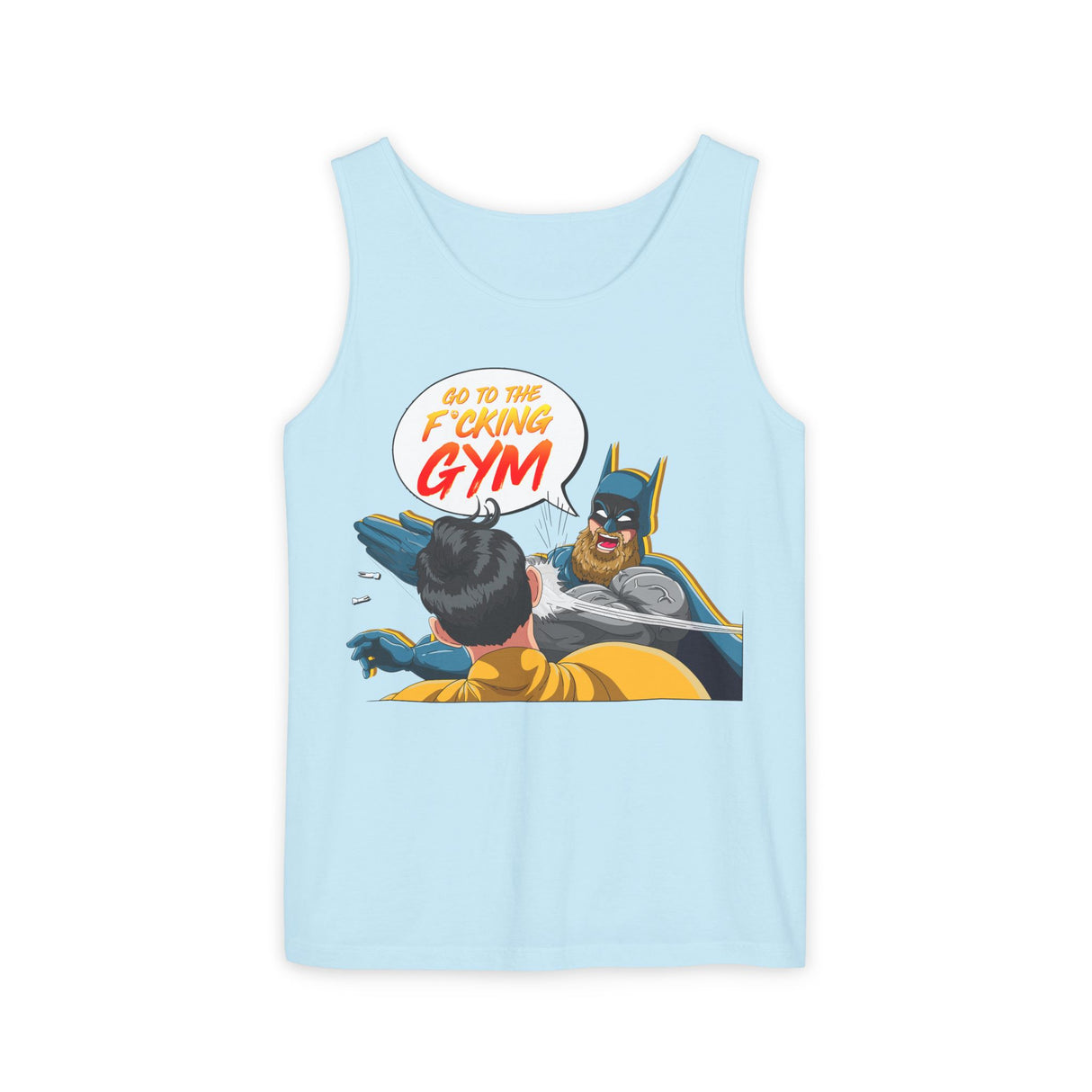 Batman Slapping Robin (Go To The F*cking Gym) Comfort Tank Top