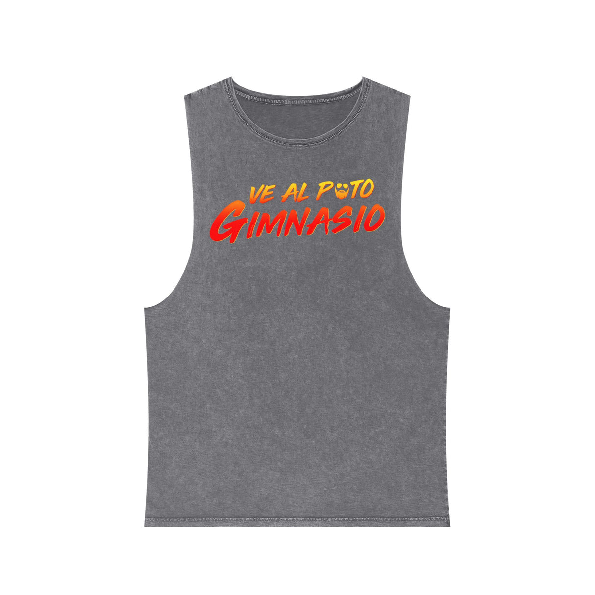 Ve Al Puto Gimnasio Stonewash Tank Top
