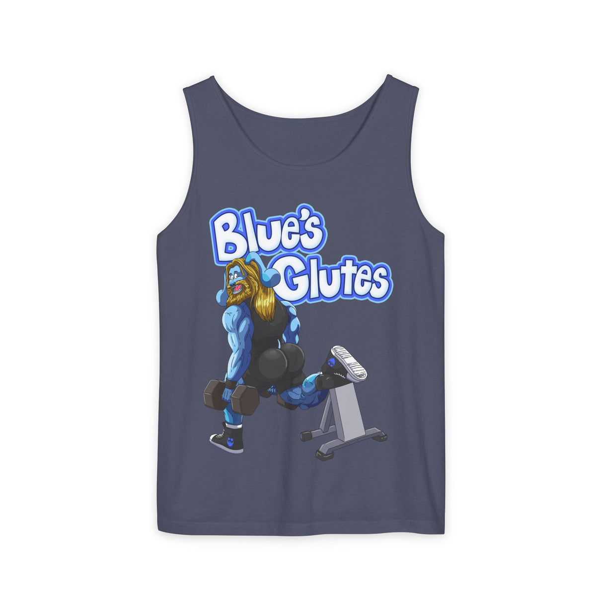 Blues Glutes Comfort Tank Top