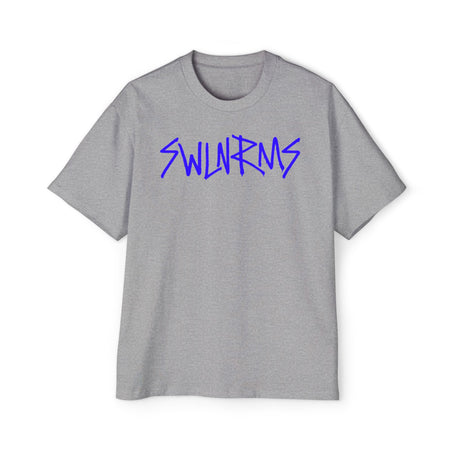 Swolenormous Blue (Cybertruck) Heavy Oversized Tee