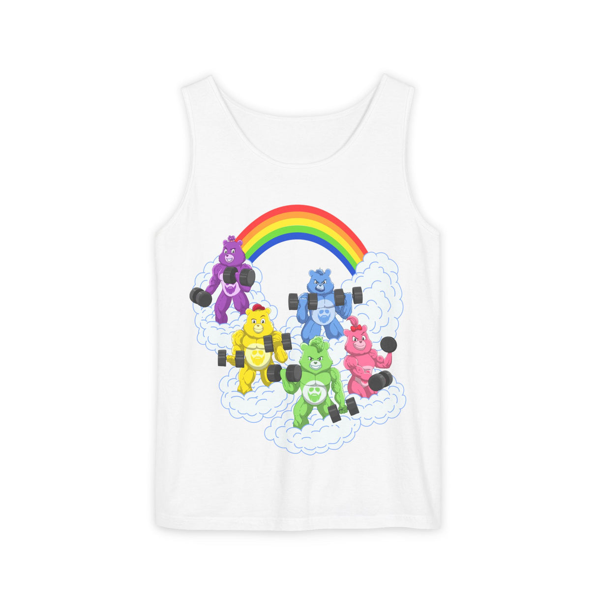 Curl Bears Comfort Tank Top