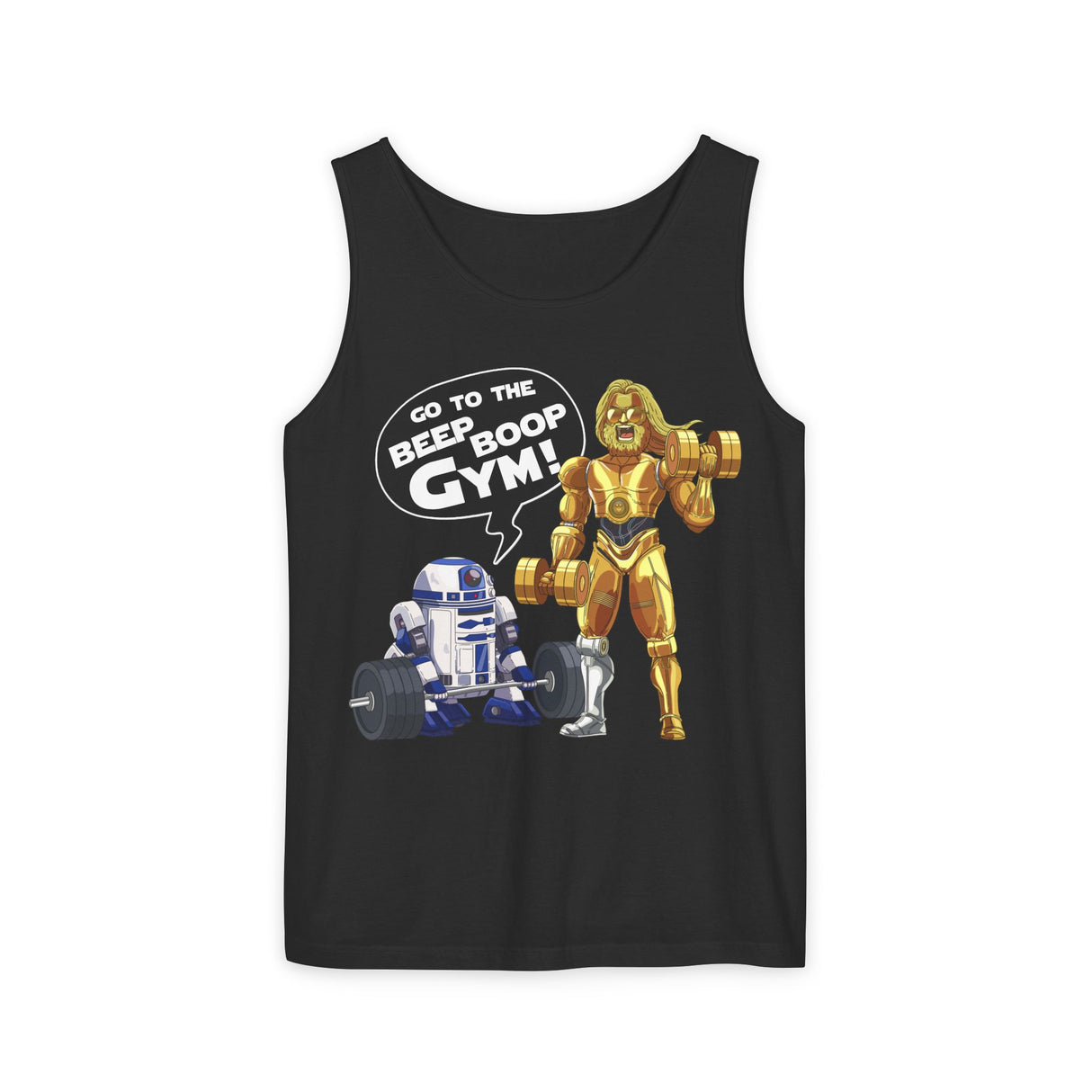 Go To The Beep Boop Gym Comfort Tank Top