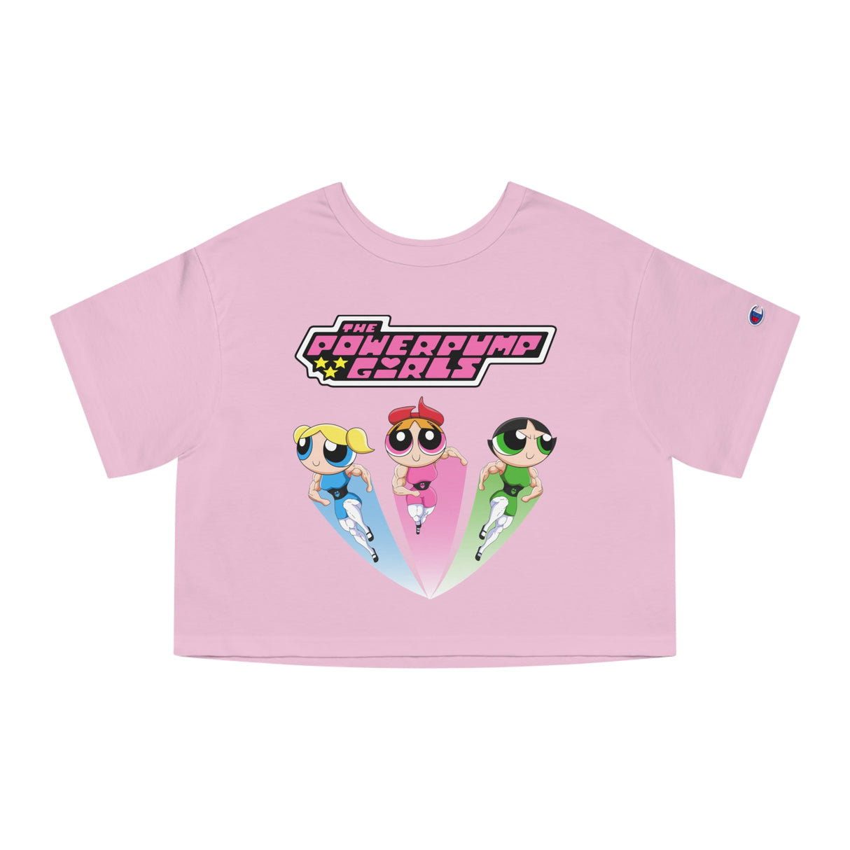 The PowerPump Girls Women's Loose Cropped Tee