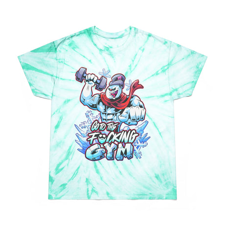 Frosty The Swoleman Tie-Dye T-Shirt