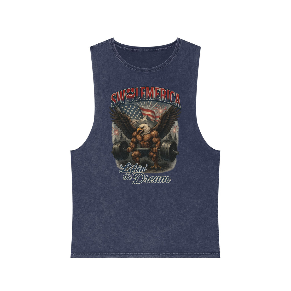 Swolemerica Stonewash Tank Top
