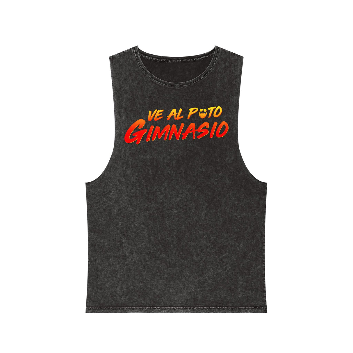 Ve Al Puto Gimnasio Stonewash Tank Top
