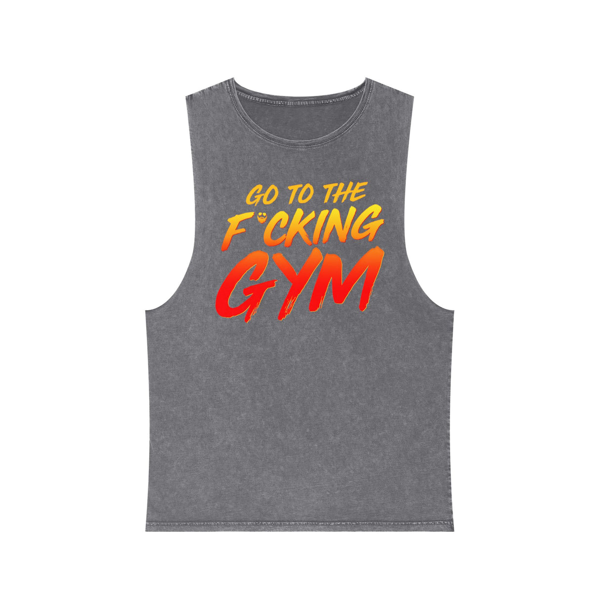 Go To The F*cking Gym Stonewash Tank Top