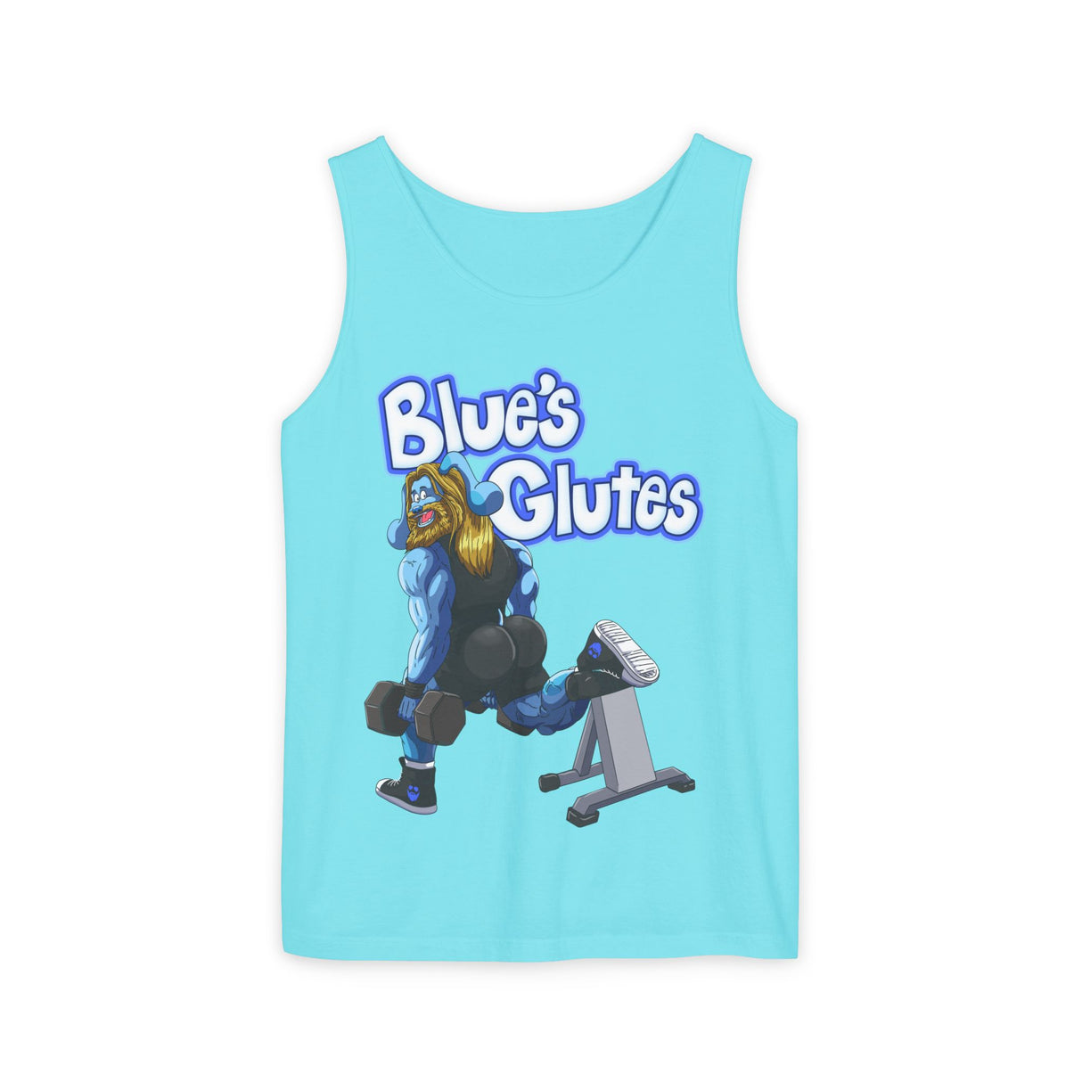 Blues Glutes Comfort Tank Top