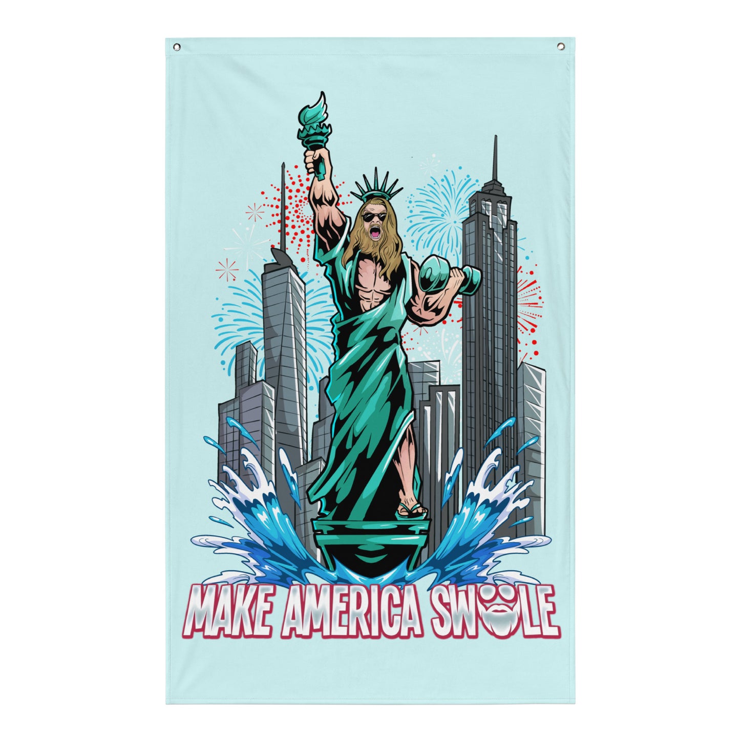 Make America Swole Flag