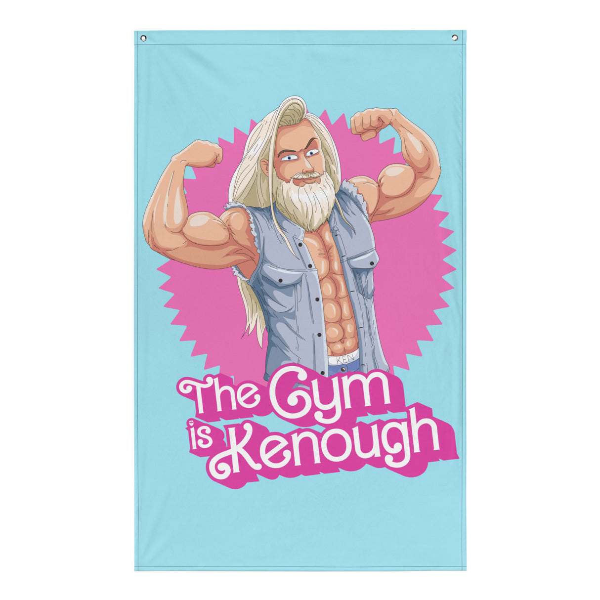 The Gym Is Kenough Flag