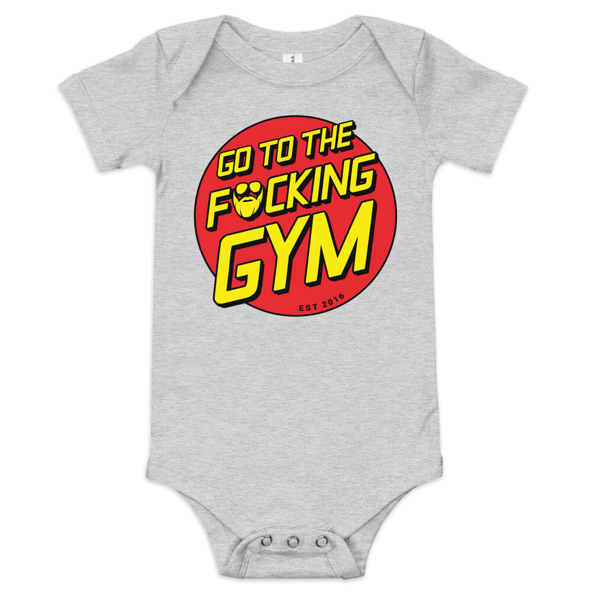 Go To The F*cking Gym (Santa Cruz) Baby Onesie