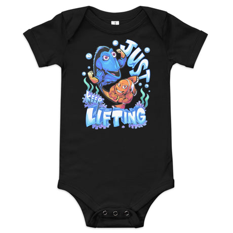 Just Keep Lifting Baby Onesie
