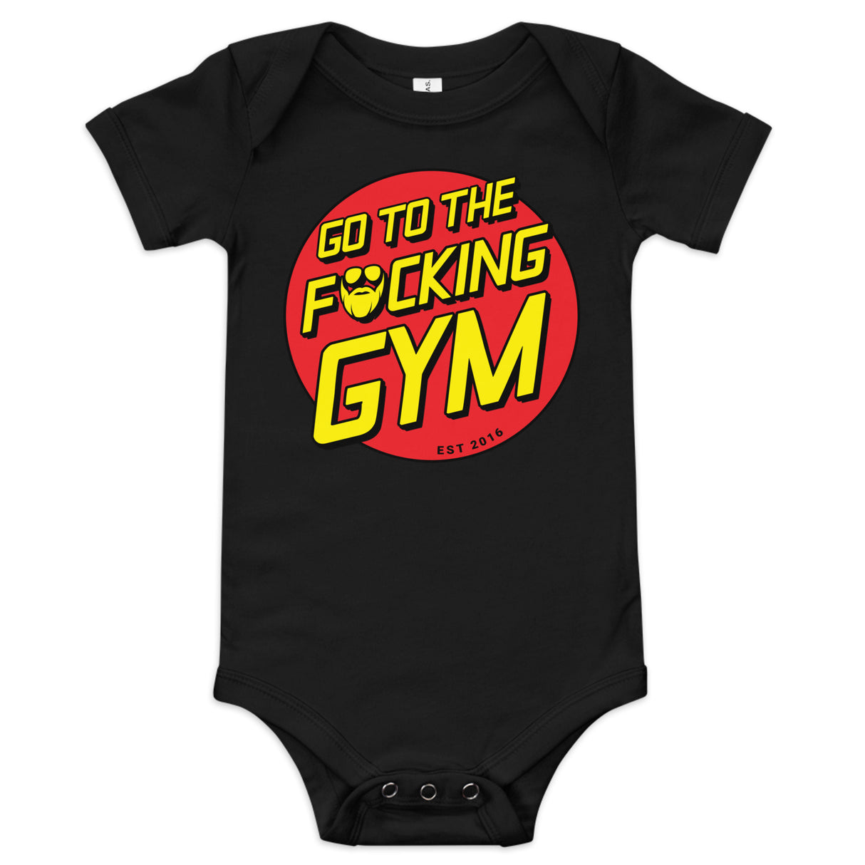 Go To The F*cking Gym (Santa Cruz) Baby Onesie
