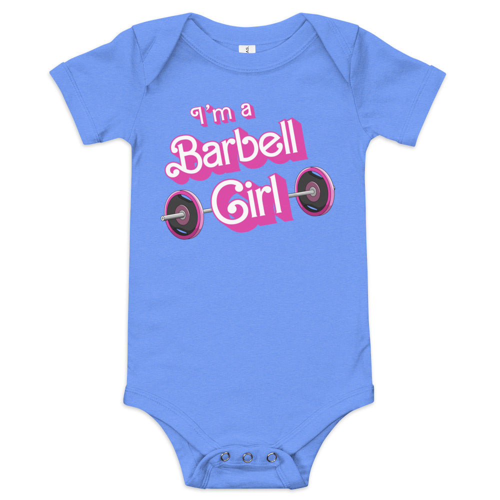 I'm a Barbell Girl Baby Onesie