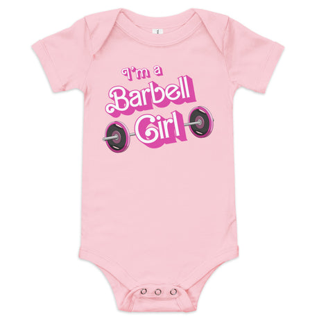 I'm a Barbell Girl Baby Onesie