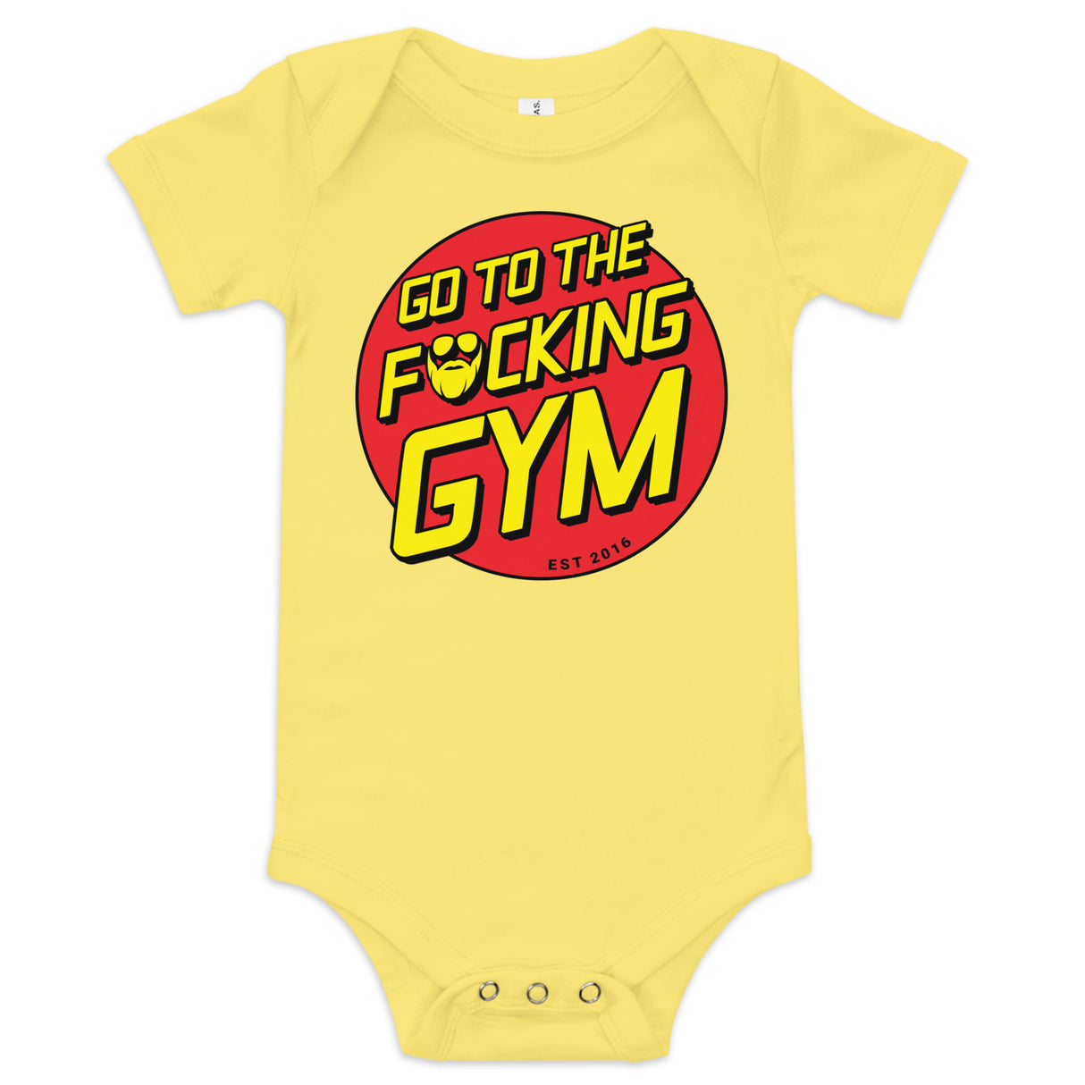 Go To The F*cking Gym (Santa Cruz) Baby Onesie
