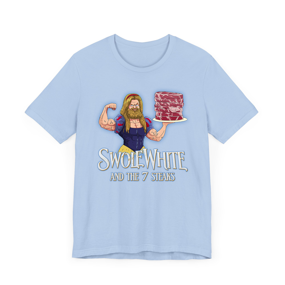 Swole White T-Shirt