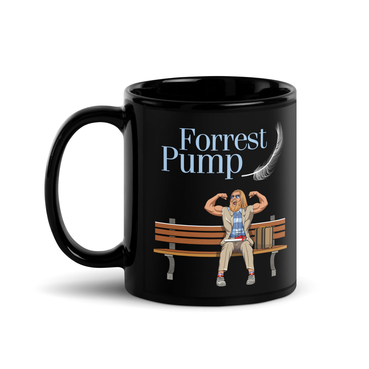 Forrest Pump (Light Text) Mug