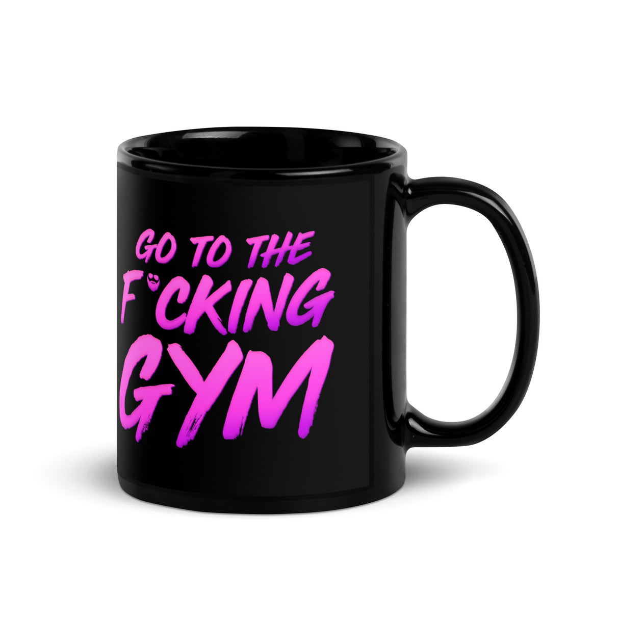 Go To The F*cking Gym Magenta Mug