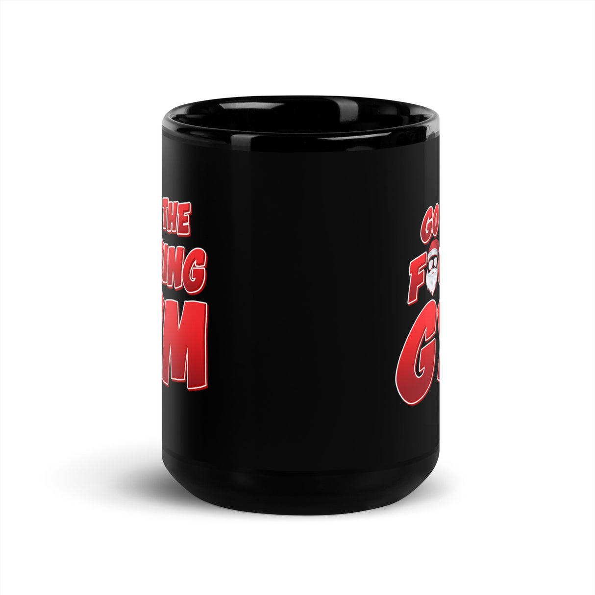 Go To The F*cking Gym Santa Mug