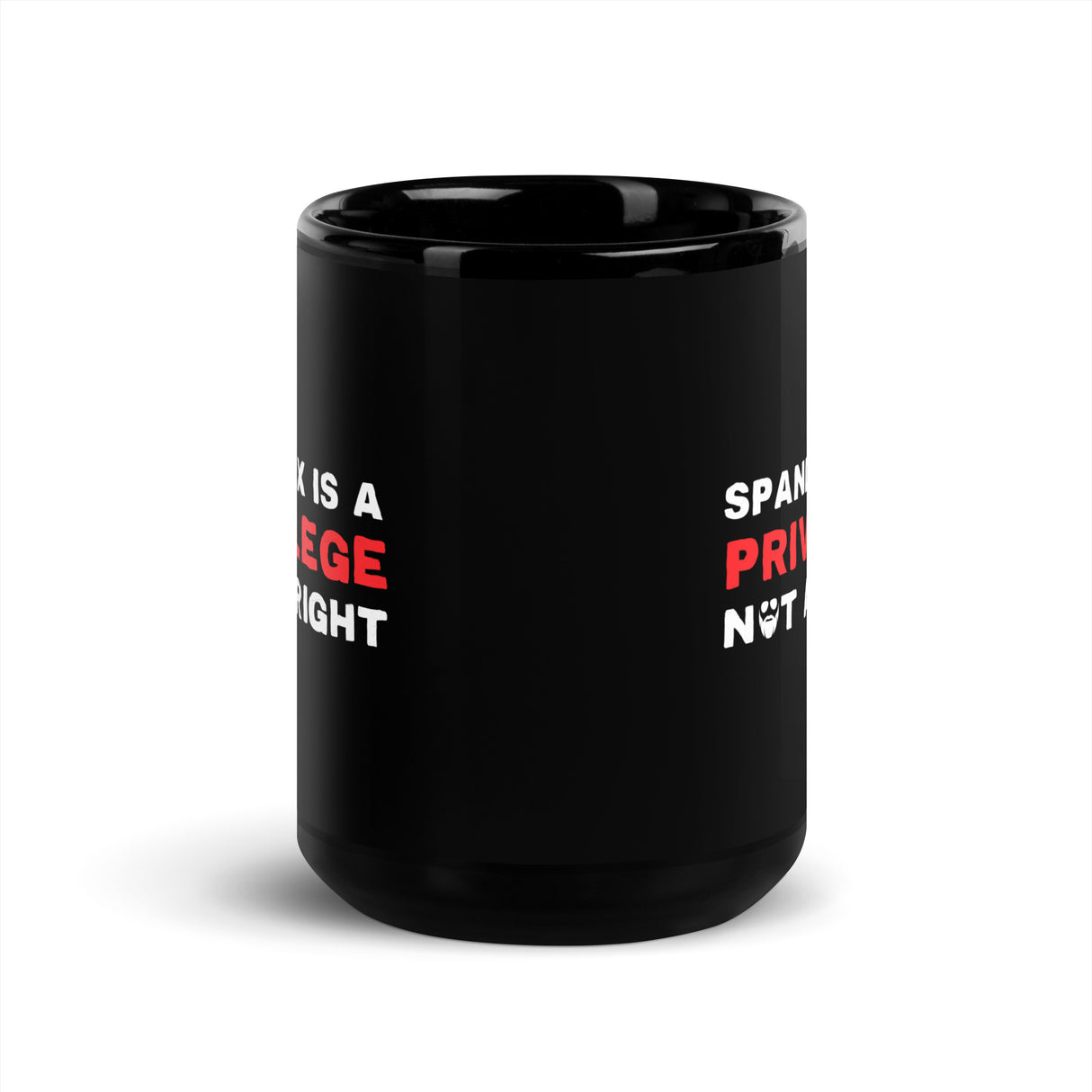 Spandex Is a Privilege Not a Right Mug